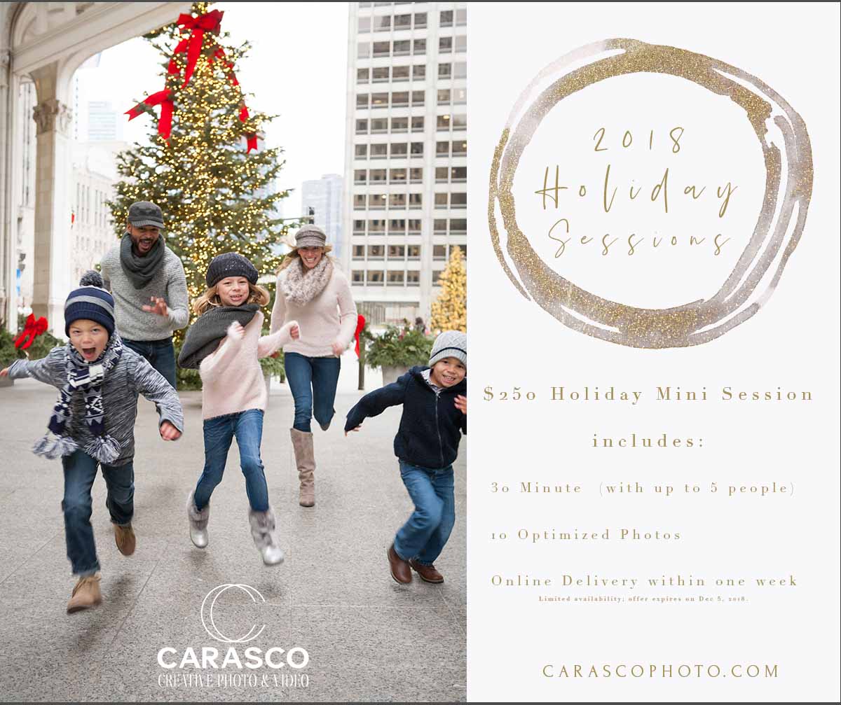 2018 Holiday Mini Sessions-Chicago Holiday Portraits